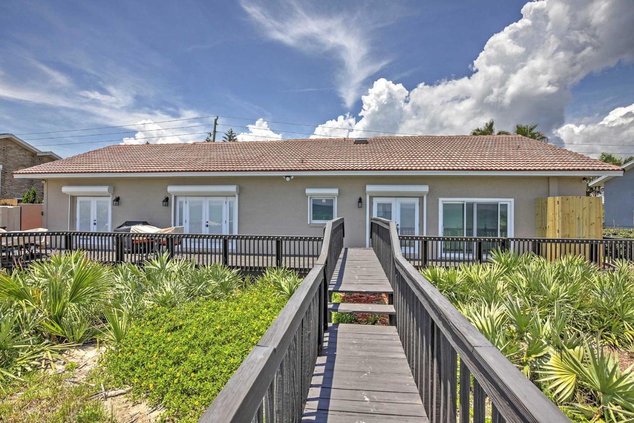 Oceanfront Oasis In Flagler Beach With Deck And Views! Villa Exterior photo